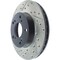 Centric Parts Sport Drilled/Slotted Brake Rotor, 127.40056R 127.40056R - alternate 3